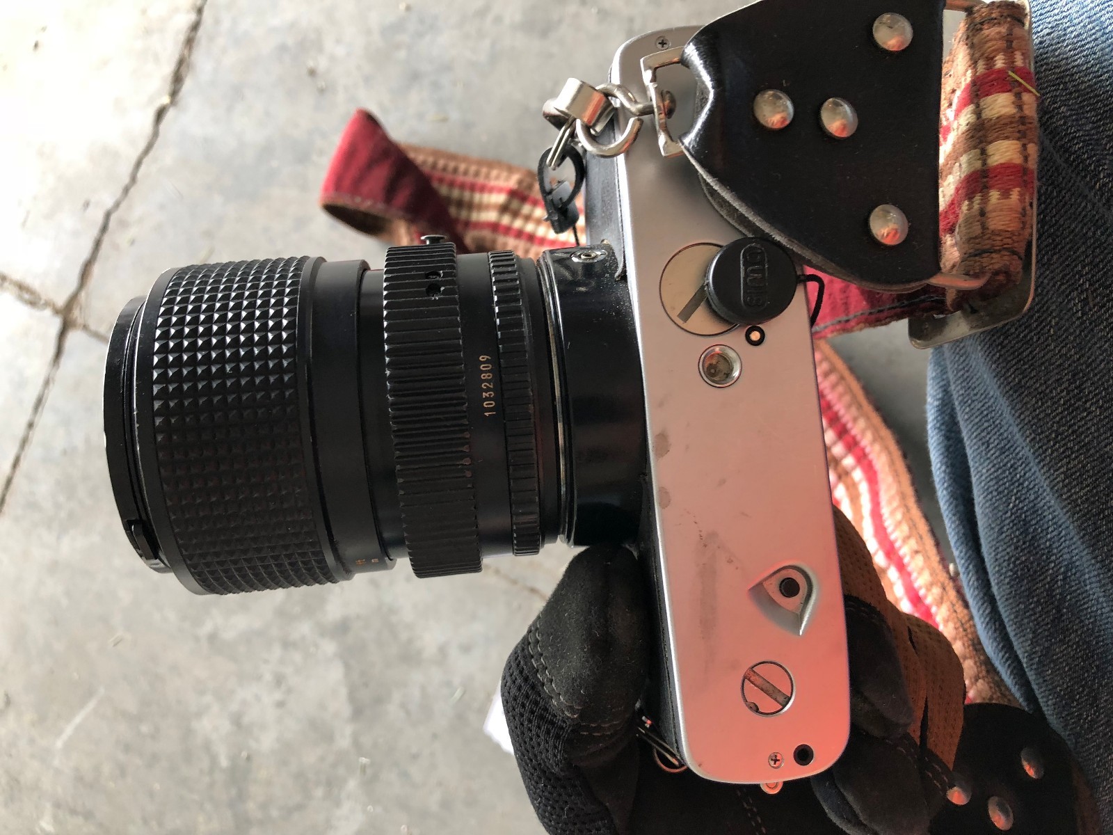 Vintage Minolta Camera with MD Zoom 35-70 25-70MM 1:3.5