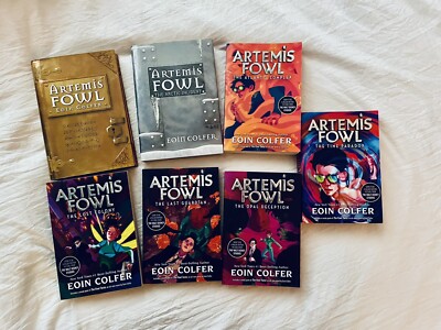 BRAND NEW Artemis Fowl Book Lot Arctic Incident Books By Eoin Colfer YA Novels