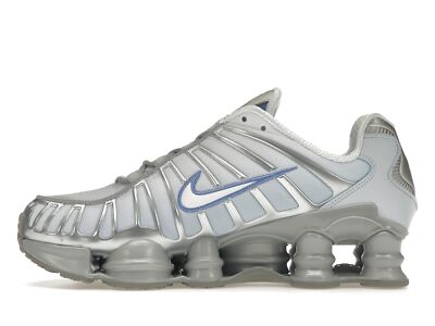 Pre-owned Nike Shox Tl Low Metallic Platinum Blue Tint W - Fq2775-001