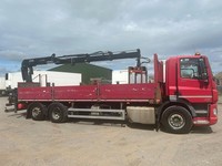 DAF TRUCKS CF 290 REAR HIAB CRANE 