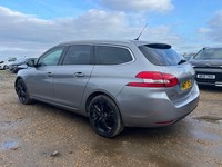 2018 PEUGEOT 308 ALLURE ESTATE GREY AUTOMATIC PETROL EURO 6 ULEZ SALVAGE DAMAGED