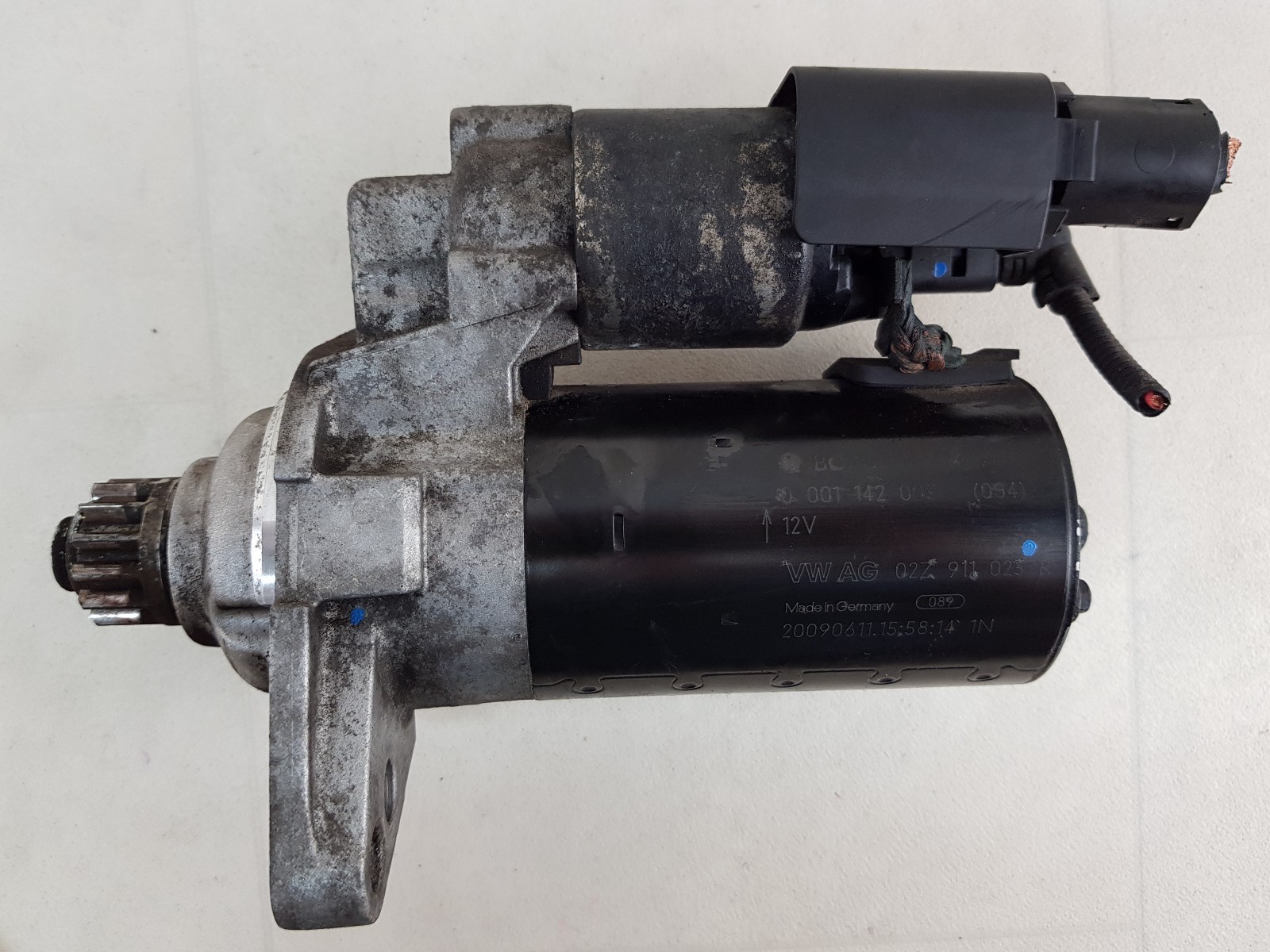 Vw Audi A3 8p Mk2 04 12 1 4 Tfsi Petrol Starter Motor Bosch 02zr Ebay