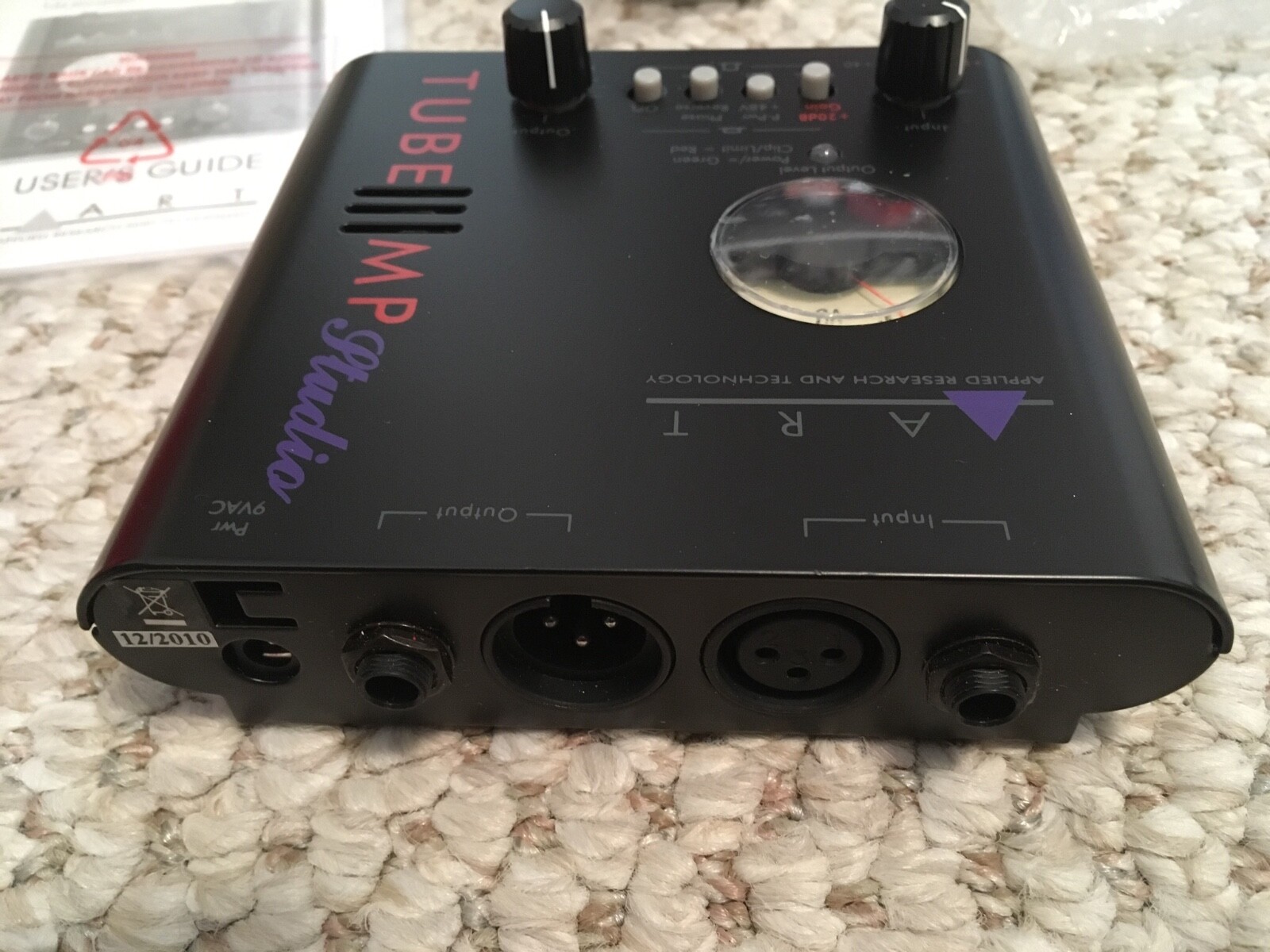 ART Tube MP Studio Tube Microphone preamplifier D.I. guitar/bass/keys/vocals NOS