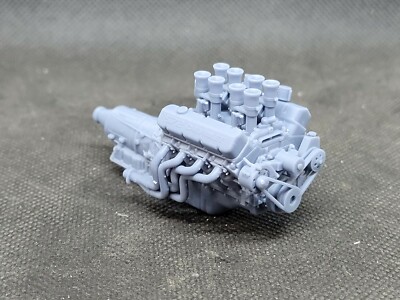 572 BBC ITB model engine resin 3D printed 1:24-1:8 scale