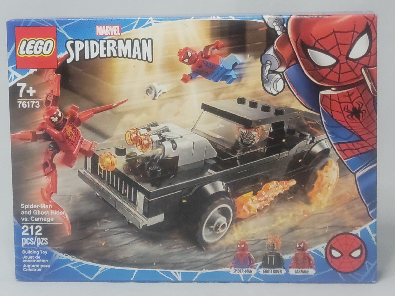 LEGO 76173 Spider-Man and Ghost Rider vs Carnage Marvel