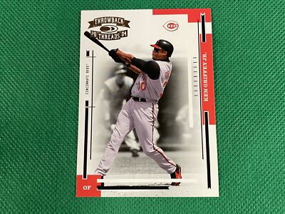 2004 Throwback Threads #56 Ken Griffey Jr. Cincinnati Reds