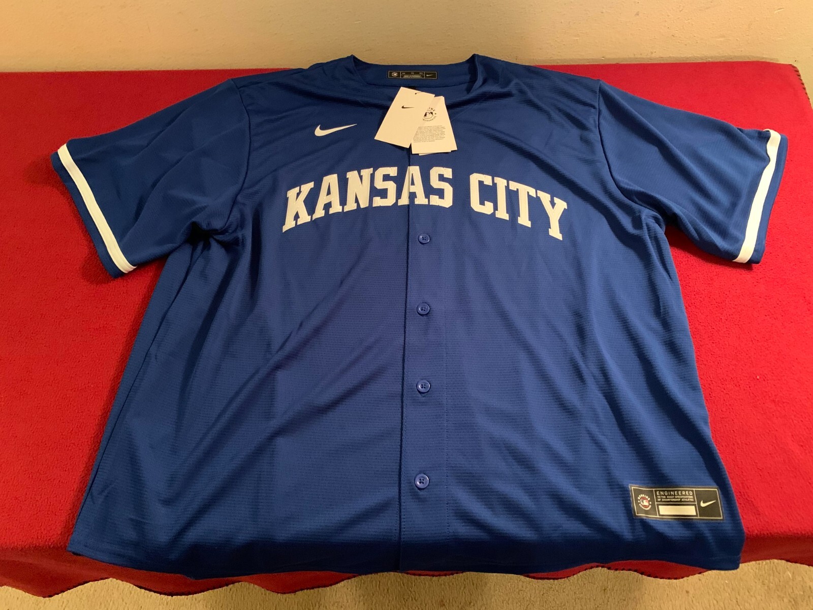 Nike, Shirts, Nike Mlb Kansas City Royals 6 Andrew Benintendi Alternate Jersey Size Large
