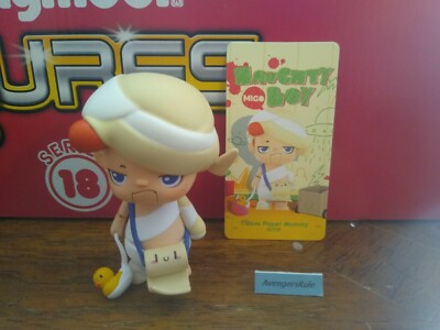 Pop Mart Migo.mido Naughty Boy Mini Figure Tissue Paper Mummy