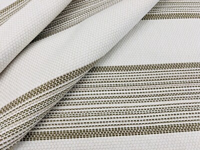 Cowtan & Tout Performance OUTDOOR Fabric Barca Stripe Willow Sand 1.4yd 11599-03