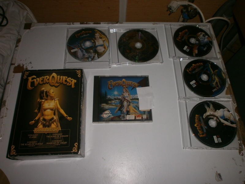 Everquest Big Box Gold Edition Manque Le Premier Cd + Everquest 989 Studio
