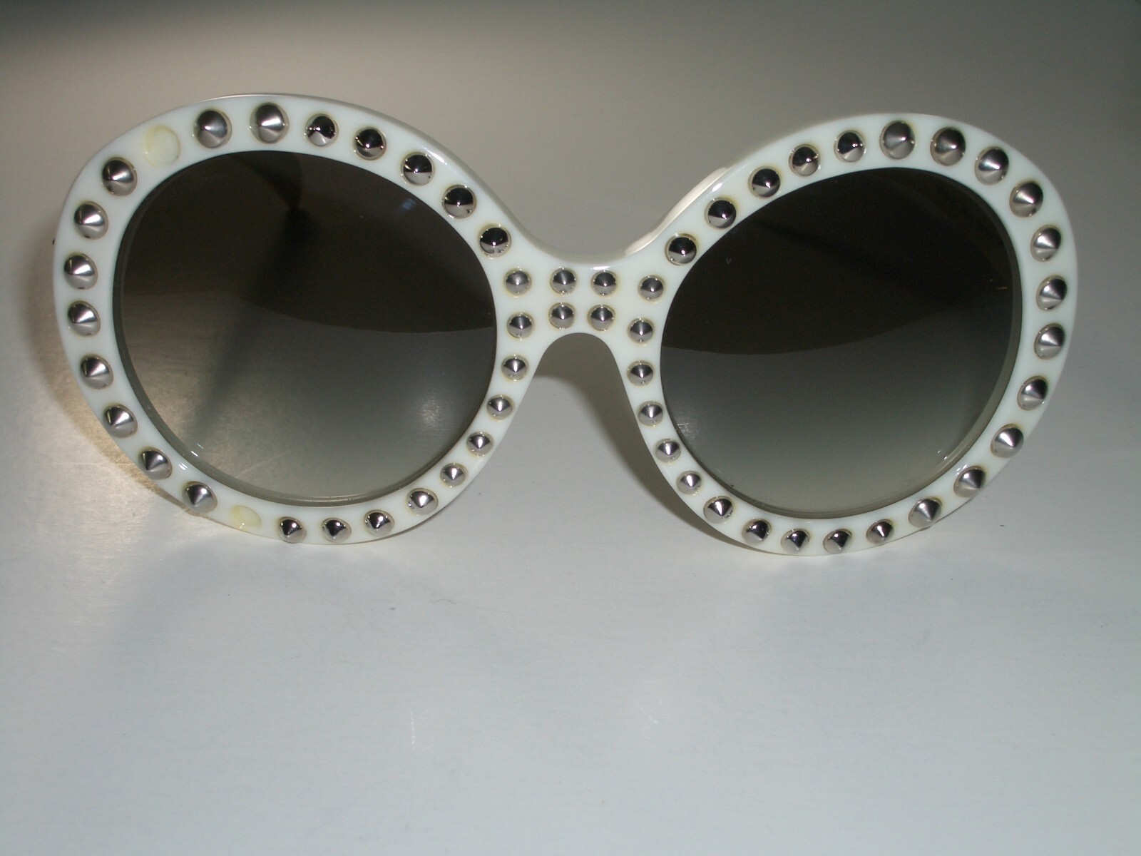 LADIES PRADA SPR 29Q-F 56[]21 7S3-0A7 140 GRAY TONE LARGE