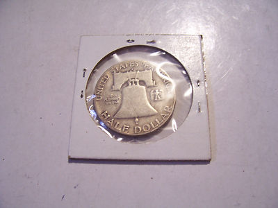 1952 S  FRANKLIN HALF DOLLAR COIN  SILVER