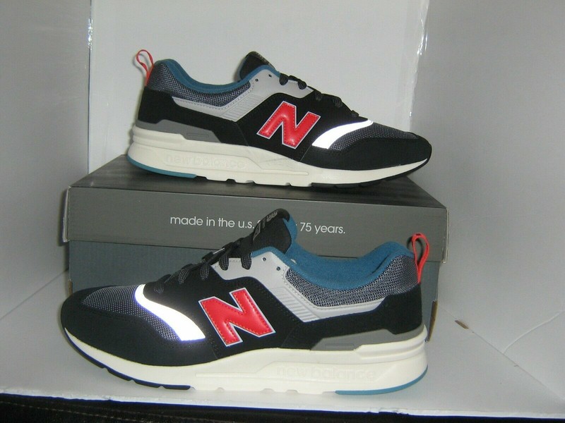 New Balance CM997HAI Men's 997H Classic 90's Energy Red Sport Lifestyle Shoes - United States - Polybull.com