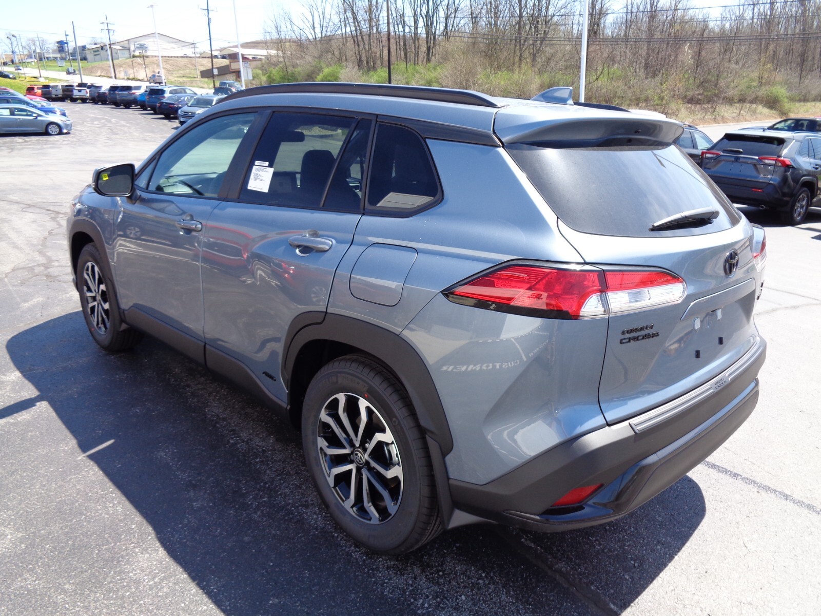 Brand New 2024 Toyota Corolla Cross Hv Se Hybrid Awd Celestite Power