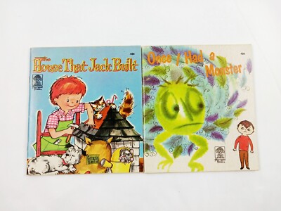 Pair Of Vintage Merrigold Press Children's Books