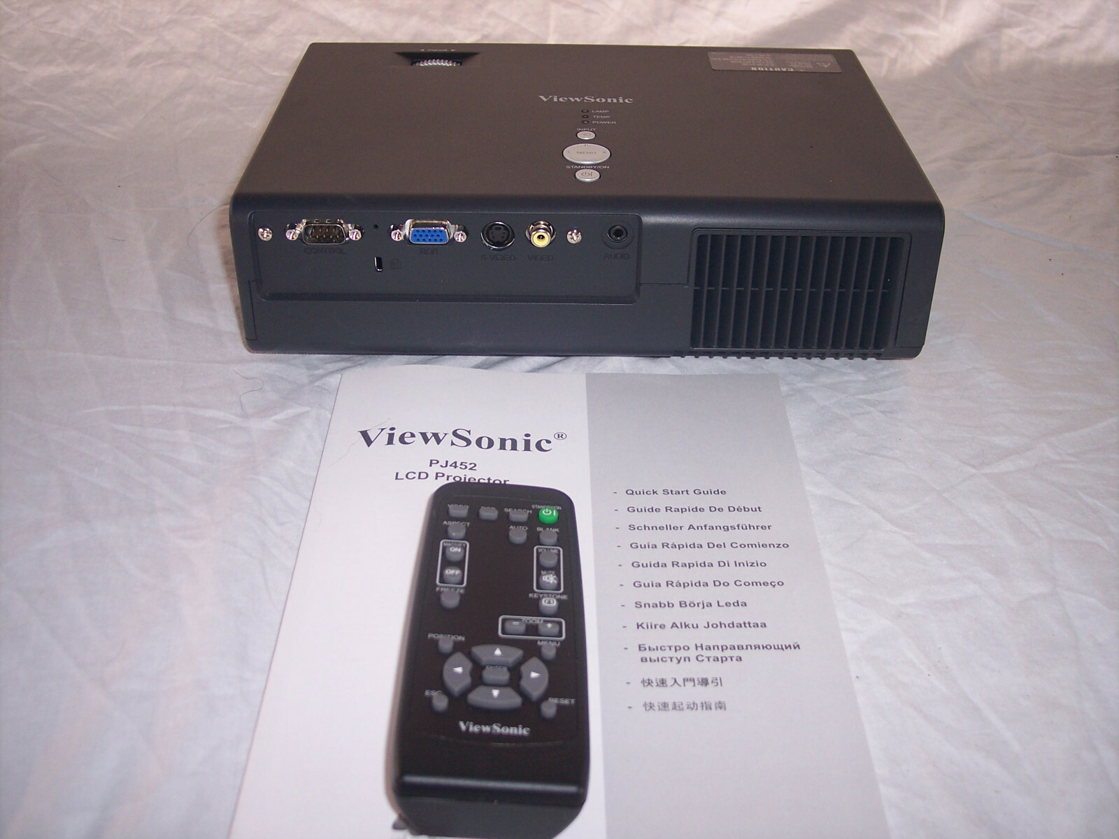 Viewsonic Projector PJ452 LCD