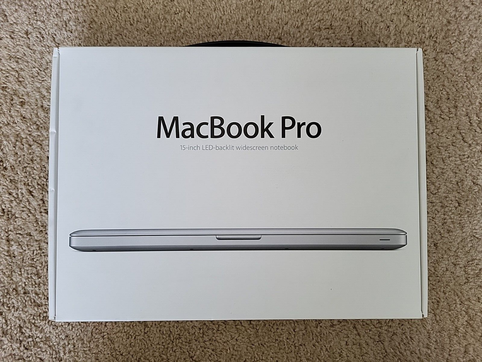 Apple MacBook Pro *Box Only* 13-Inch LED-Backlit Widescreen Apple MacBook Pro *Box Only* 13-Inch LED-Backlit Widescreen
