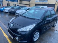 Peugeot 207 1.4 Hdi Verve 5 Door Black Low Tax Group 2009