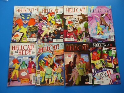 MARVEL COMICS PATSY WALKER A.K.A. HELLCAT #1-17 (2016) KATE LETH