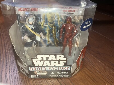 STAR WARS DROID FACTORY HAN SOLO R-3PO 3.75  ACTION FIGURE FACTORY SEALED