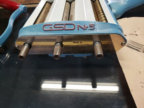 GSD NR.5 Pasta Roller -Noodles, Lasagna nr5 Made in Germany Teal Vintage