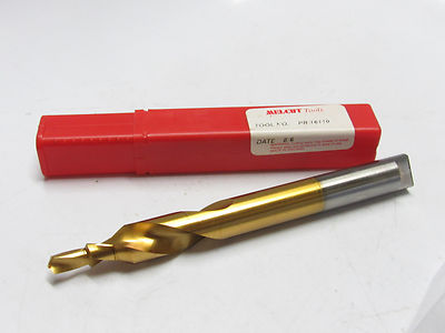 MELCUT 16mm Metric M16 Cobalt TiN Coated Step Drill 11.5mm & 7.5mm Pilot Tips