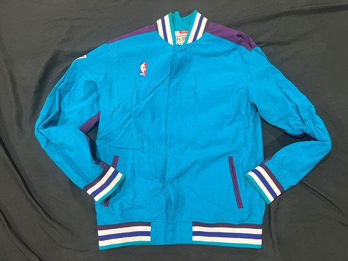 Charlotte Hornets ウォームアップジャケット 100% Authentic Mitchell Ness 96 97 Charlotte Hornets Warm Up