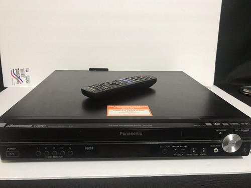 Panasonic SA-PT750 Home Theater 5-Disc Changer DVD/CD/XM/HDMI System w/Remote