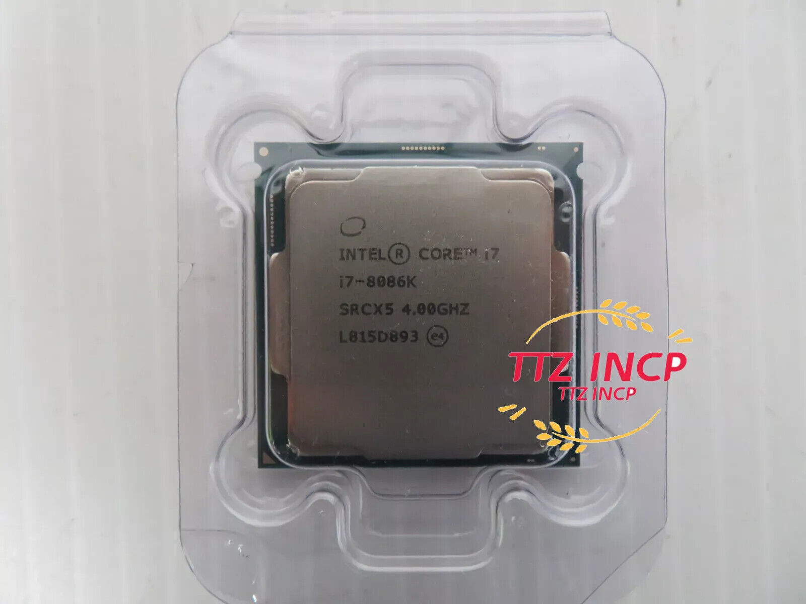 Intel Core i7-8086K 4.00GHz 6-Cores 12-Threads 12MB Socket Intel Core i7-8086K 4.00GHz 6-Cores 12-Threads 12MB Socket