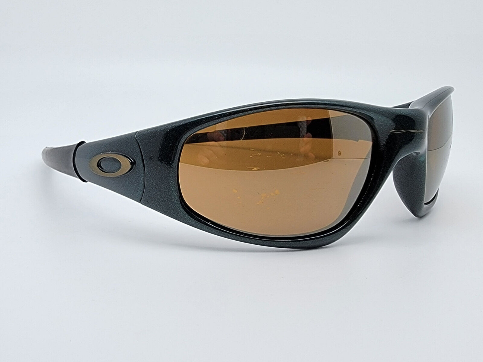 Oakley 04-036 Straight Jacket Gen 1 Emerald Frame Gold Oakley 04-036 Straight Jacket Gen 1 Emerald Frame Gold