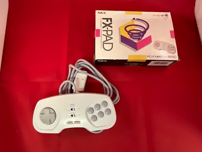 NEC PC-FX PAD 6-Button Controller Boxed FX-PAD  From Japan