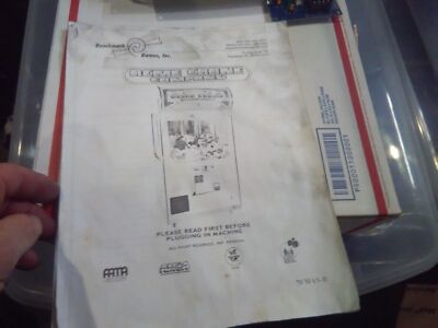 benchmark acme arcade redemption crane claw machine manual