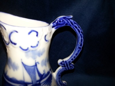 Blue and white find China small oriental pitcher  #  1875