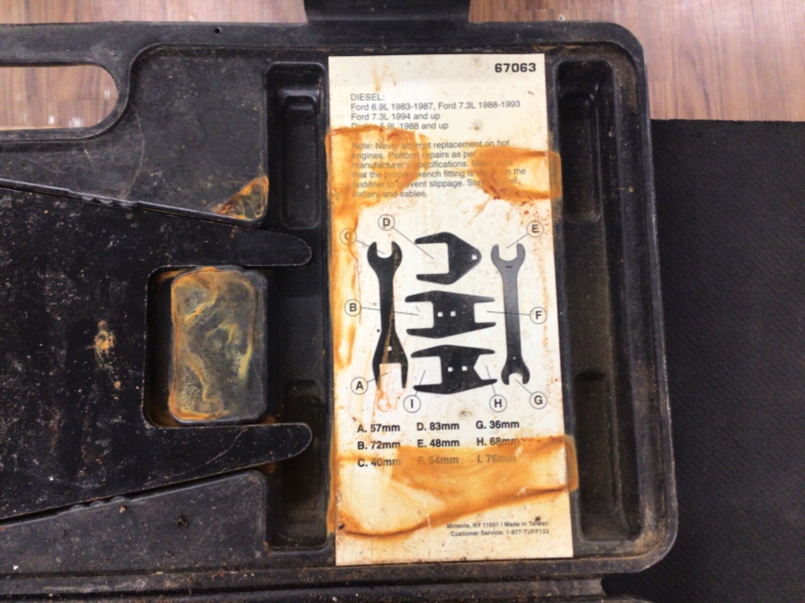 EverTough Fan Clutch Wrench Set 67063 9Piece Set in case Pricetronic