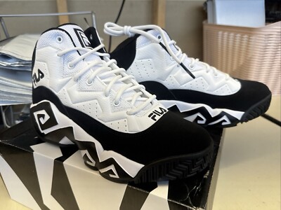 Choose Size - FILA Men's MB Night Walk Wht/Blk/Wht - SN 1BM02107-120