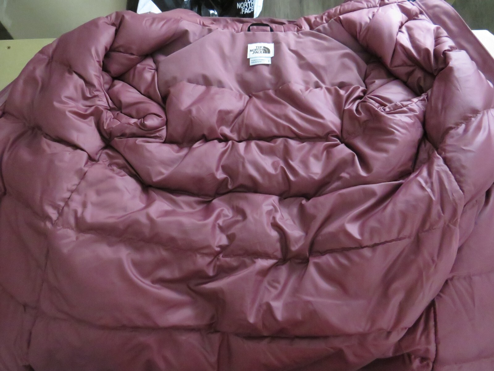 Pre-owned The North Face Womens  Tnf Snow Down Hooded Parka Warm Winter Jacket - Ginger In Wild Ginger