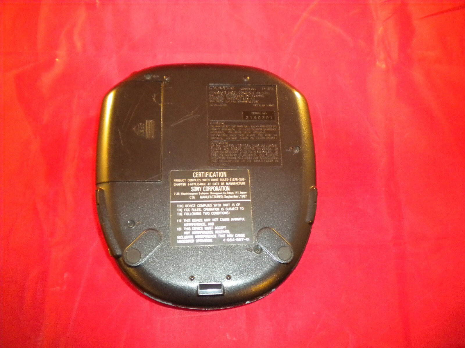 Sony Discman D-151 Tested L@@K!!!!