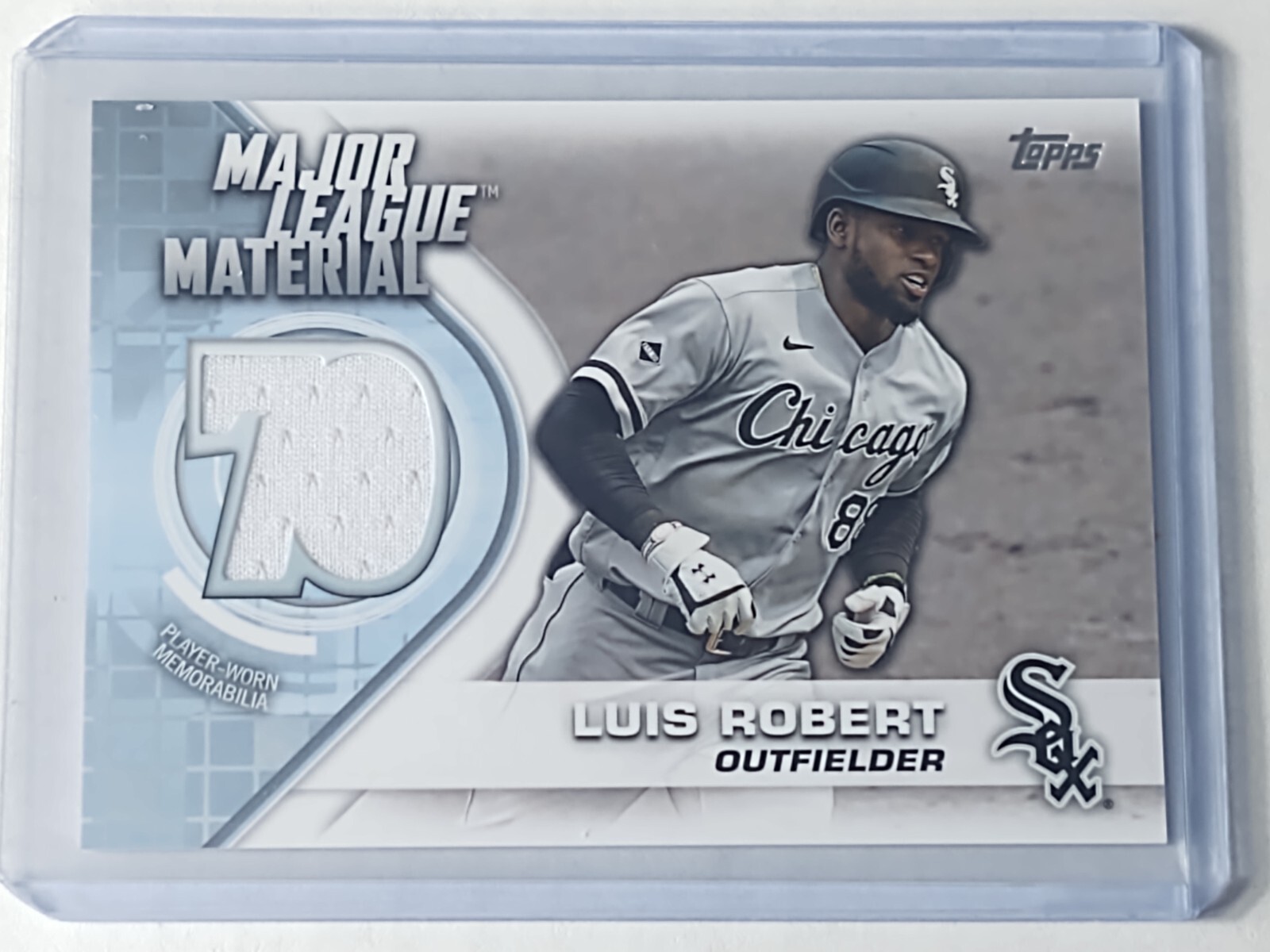 2021 TOPPS UPDATE MAJOR LEAGUE MATERIALS LUIS ROBERT PATCH