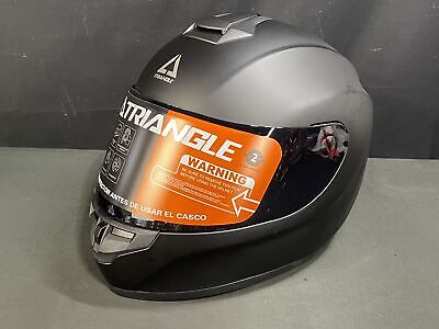 Triangle TFF15 Adult M Unisex DOT Approved Helmet Matte Blac