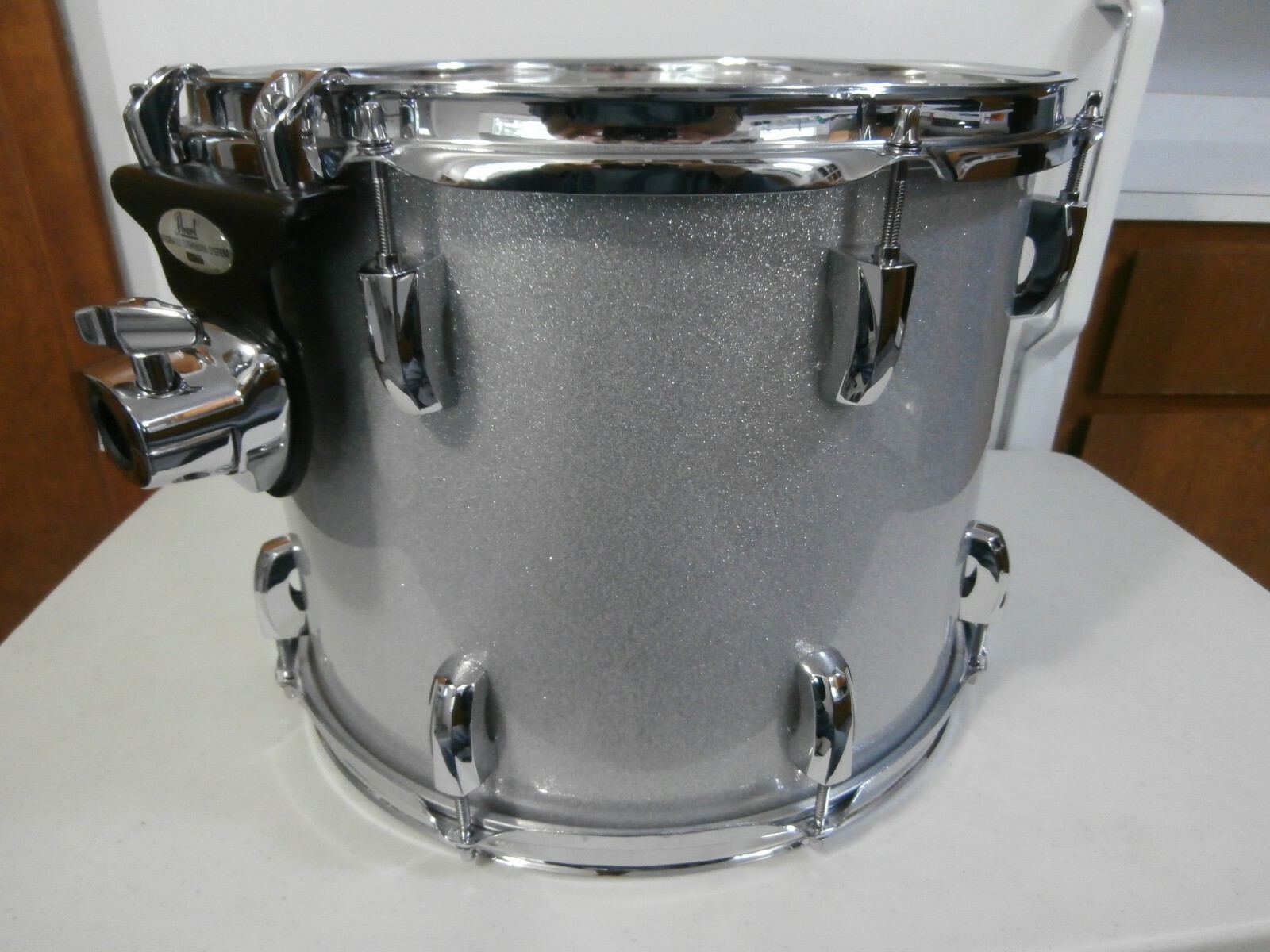 Pearl Vision 14 x 11 Tom - Birch Shell - VB C700 - Arctic Sparkle - Excellent Co
