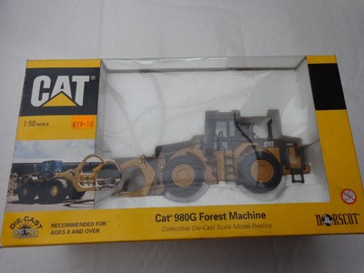 NORSCOT 1/50 CAT 980G FOREST MACHINE REF 55060