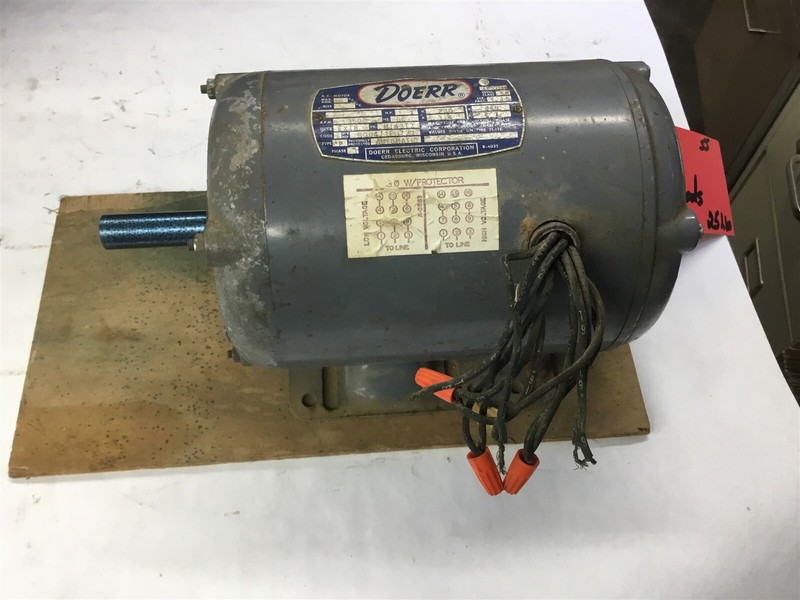 Doerr Electric Motors Surplus Industrial Equipment