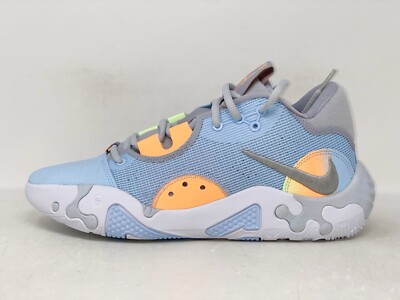 Nike PG 6 'Peach & Cream' Celestine Blue Sneakers, Size 10.5 BNIB DC1974-401