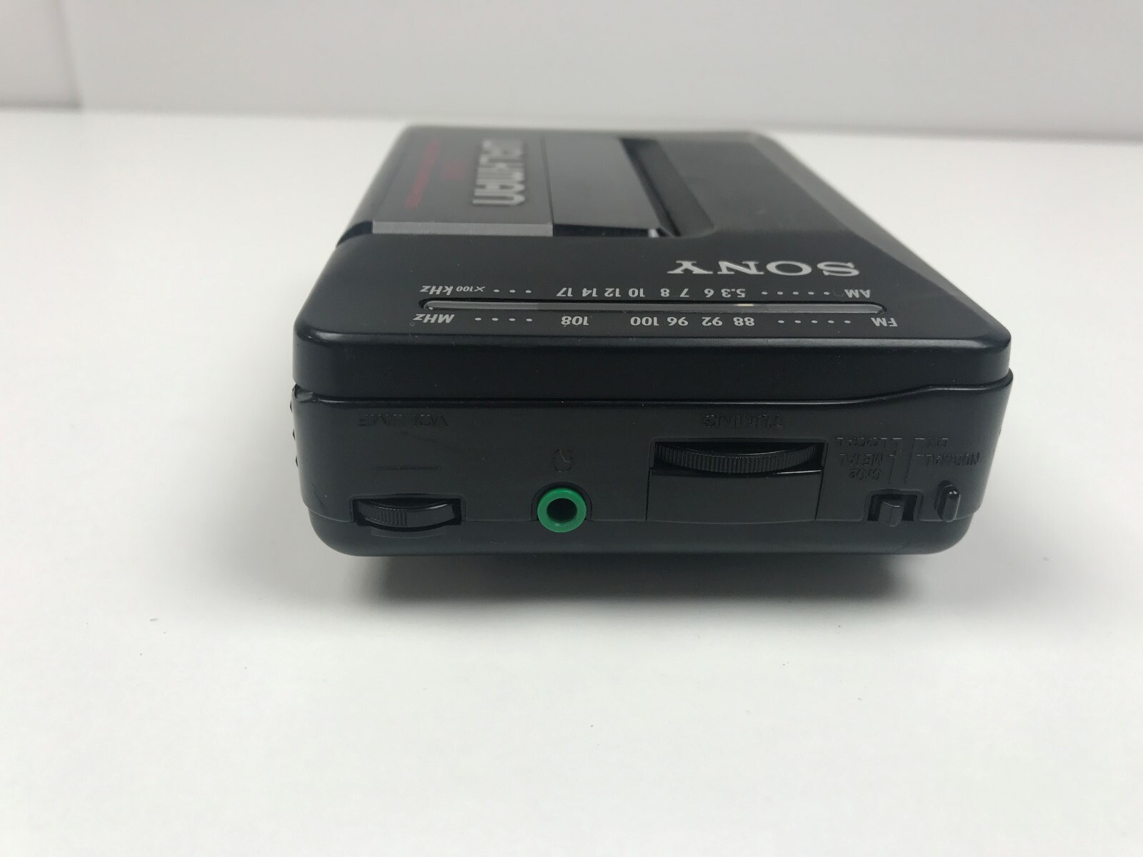 Sony Walkman Redio Cassette Player WM - F2015 For Parts or Repair No power