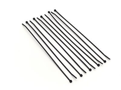 Set: 100x 111-02160 Kabelbinder Hellermann Tyton, 205x2,5 mm, schwarz