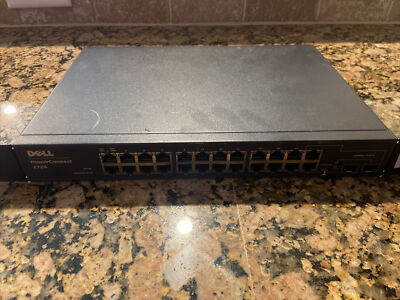 DELL POWER CONNECT 2724 24-PORT GIGABIT NETWORK SWITCH- AS IS