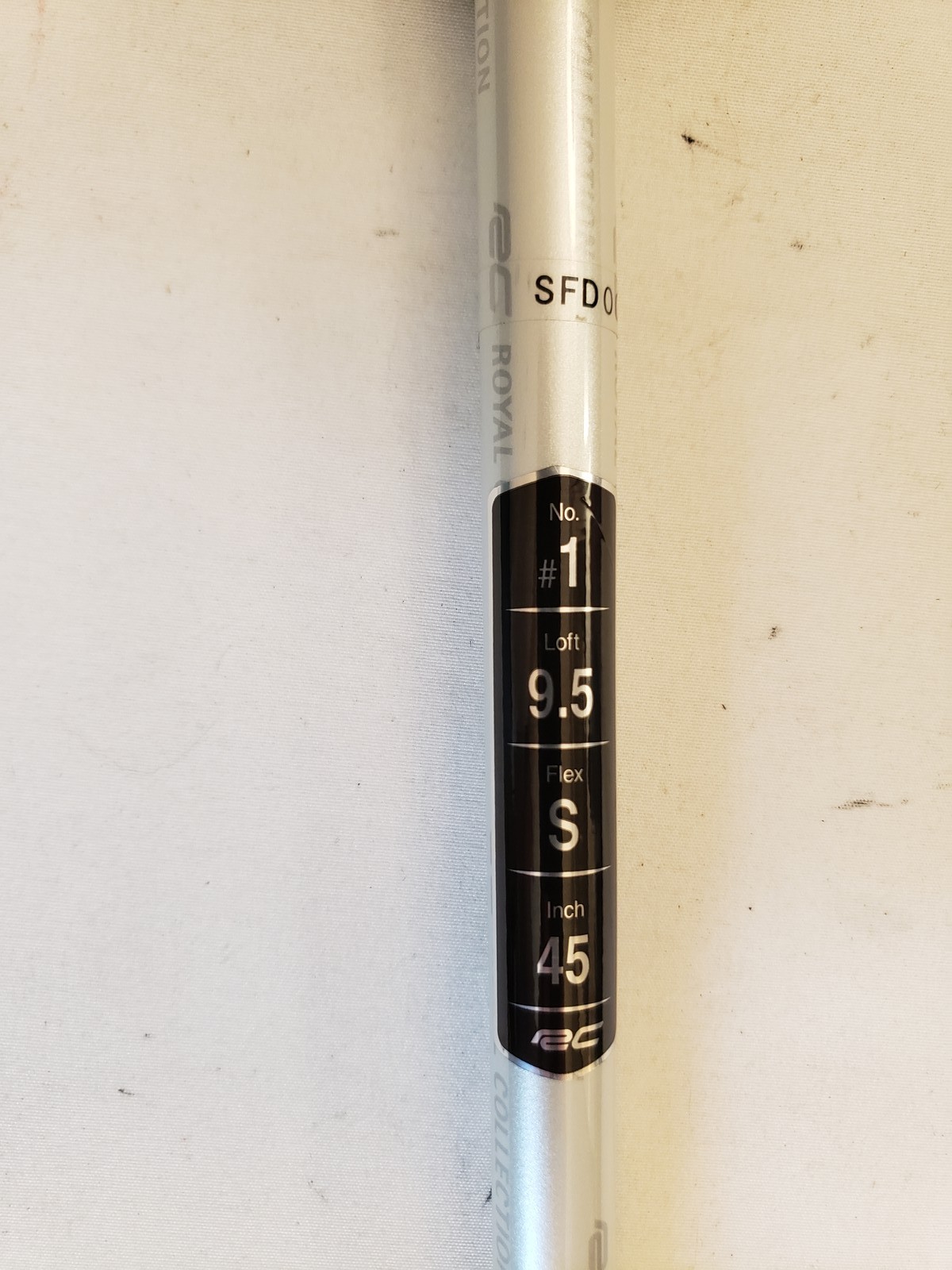 Used Royal Collection SFD 3 III Driver 9.5* - Fujikura Motore RC 5 - Stiff - RH