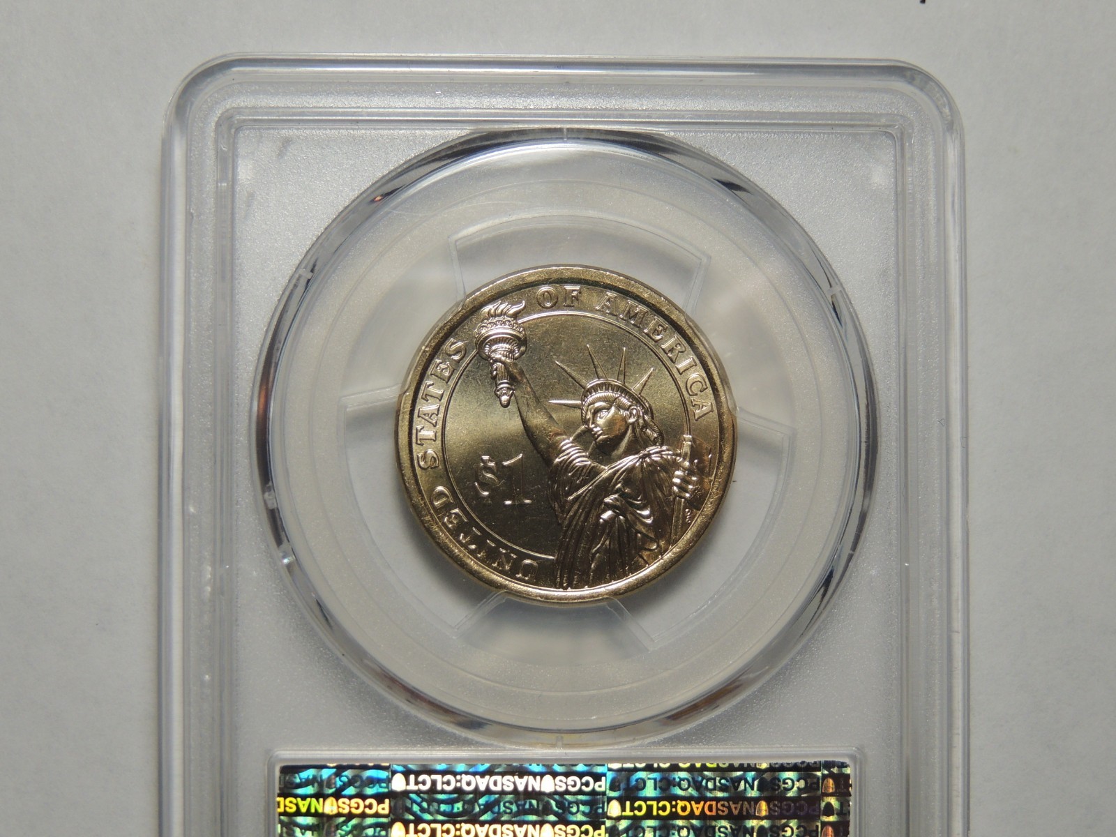 2014 D Franklin D Roosevelt Presidential Dollar $1 PCGS MS67 Position A