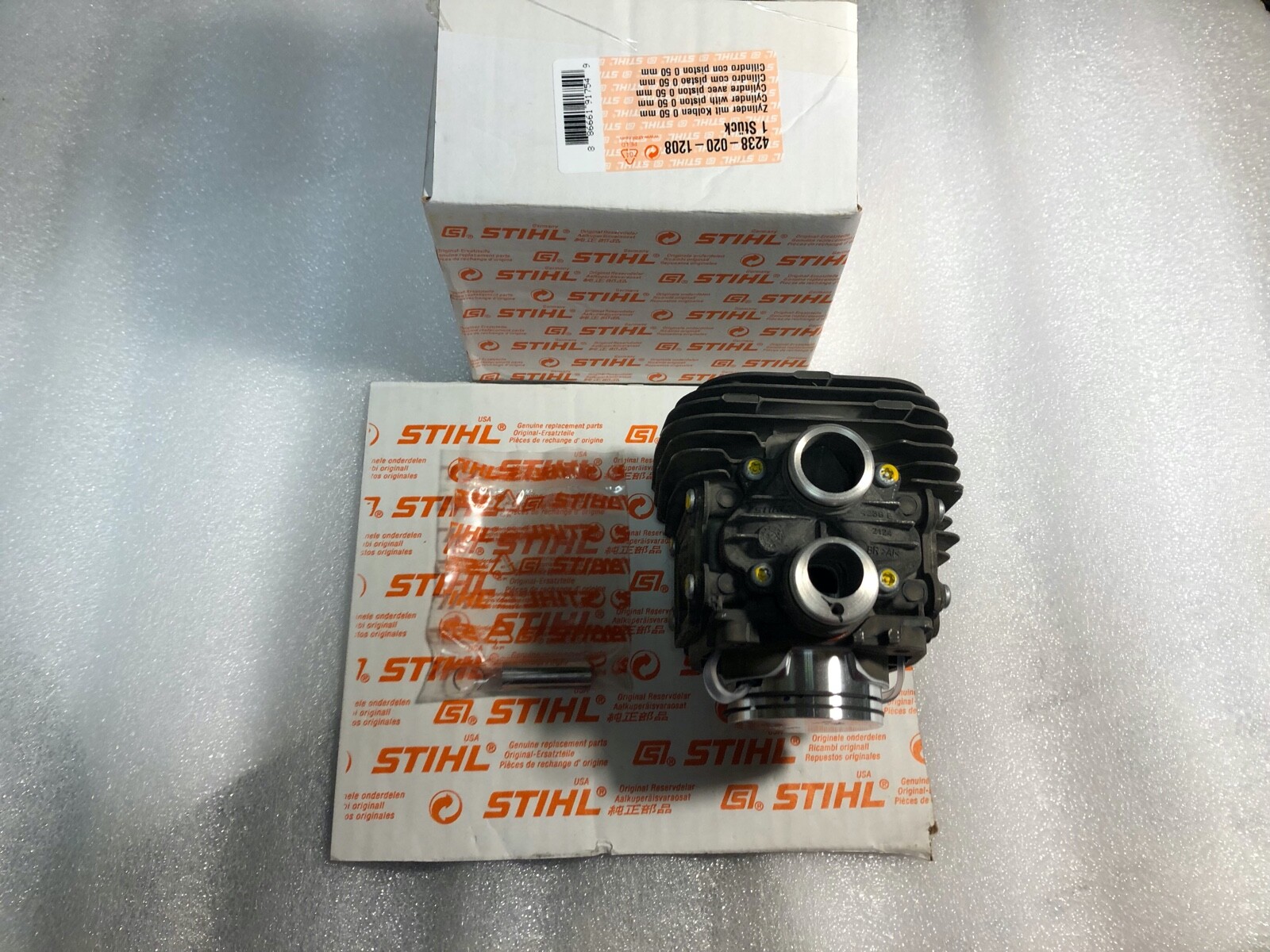 Stihl TS410,TS420 Piston and Cylinder Kit 4238-020-1208 OEM