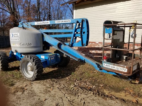 2006 Genie Z-45/25 45'  4WD Diesel Articulating Boom Lift Man Aerial Platform